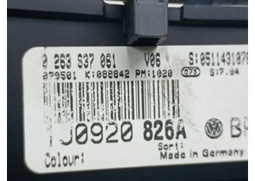 Ceasuri de bord 1j0920826a Volkswagen Golf 4 (1997 - 2006) - miniatura 4