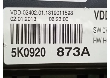 Ceasuri de bord 5k0920873a Volkswagen Golf 6 (2008 - 2015) - miniatura 5