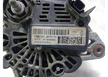 Alternator 231007281r Dacia Duster 1 (facelift) (2013 - 2017) - miniatura 3