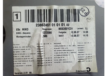 Consola centrala e116233121 BMW Seria 3 E90 (2004 - 2010) - miniatura 5