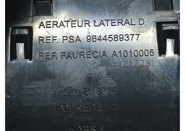 Grila ventilatie bord 9644589377 Peugeot 407 1 (2004 - 2010) - miniatura 3