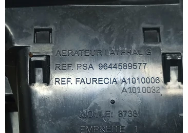 Grila ventilatie bord 9644589577 Peugeot 407 1 (2004 - 2010) - miniatura 3