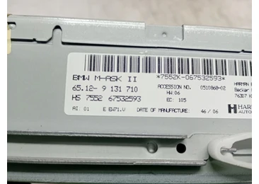 Radio cd 9131710 BMW Seria 5 E60/E61 (2003 - 2007) - miniatura 4