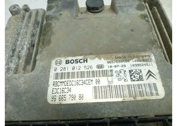 Calculator motor ECU 9657699480 Peugeot 206 1 (facelift) (2002 - 2009) - miniatura 3