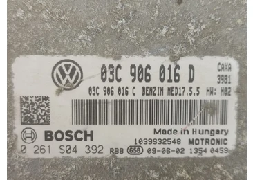 Calculator motor ECU 03c906016d Skoda Octavia 2 (facelift) (2008 - 2013) - miniatura 4