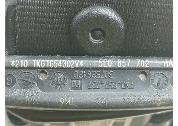 Centura siguranta dreapta fata 5e0857702 Skoda Octavia 3 (facelift) (2017 - 2020) - miniatura 2
