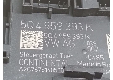 Modul confort usa fata stanga 5Q4959393k Skoda Octavia 3 (facelift) (2017 - 2020) - miniatura 3