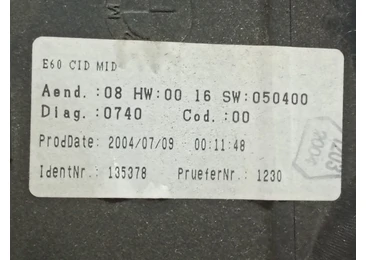Ceasuri de bord a2c53082636 BMW Seria 5 E60/E61 (2003 - 2007) - miniatura 3