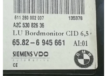 Ceasuri de bord a2c53082636 BMW Seria 5 E60/E61 (2003 - 2007) - miniatura 4