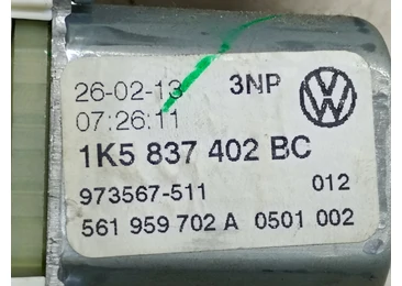 Motoras geam dreapta fata 1k5837402bc Volkswagen Golf 6 (2008 - 2015) - miniatura 4