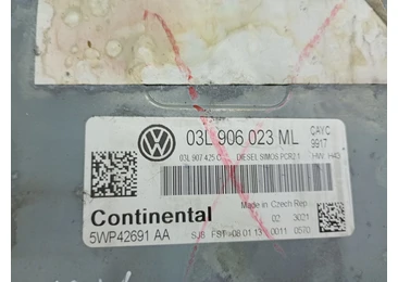 Calculator motor ECU 03L906023ml Volkswagen Golf 6 (2008 - 2015) - miniatura 3