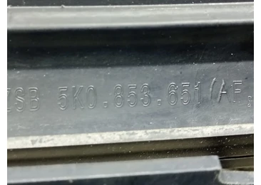 Grila bara fata 5k0853653 Volkswagen Golf 6 (2008 - 2015) - miniatura 3