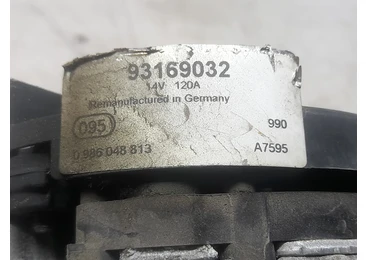 Alternator 93169032 Opel Astra H (2004 - 2007) - miniatura 3