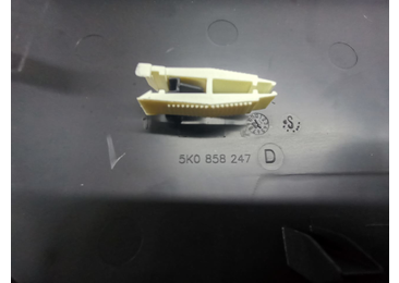 Ornament bord 5k0858247d Volkswagen Golf 6 (2008 - 2015) - miniatura 3