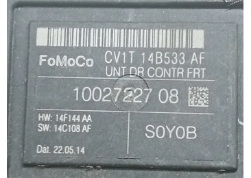 Modul confort usa fata dreapta 1002722708 Ford Fiesta 6 (facelift) (2013 - 2020) - miniatura 3