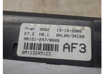Panou clima ac 13245123 Opel Astra H (2004 - 2007) - miniatura 3
