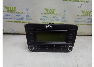 Radio cd 1k0035186p Skoda Fabia 5J (facelift) (2010 - 2014) 1.2 tdi CFW CFWA