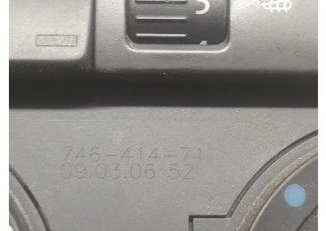 Panou clima ac 746-414-71 Volkswagen Golf 5 (2003 - 2009) - miniatura 3