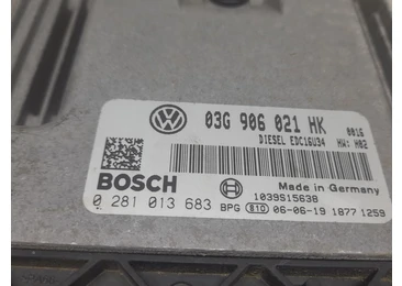 Calculator motor ECU 03G906021 Volkswagen Touran 1 (facelift) (2006 - 2010) - miniatura 3