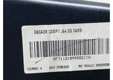 Ornament bord 8200233255 Renault Scenic 2 (facelift) (2006 - 2010) - miniatura 3