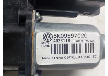 Motoras geam stanga fata 5k0959702c Volkswagen Golf 6 (2008 - 2015) - miniatura 4