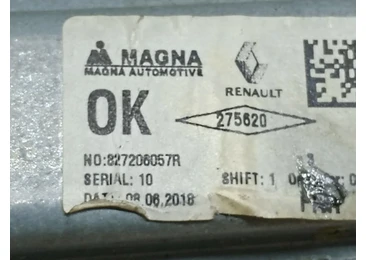 Macara geam dreapta spate 827206057r Dacia Logan 2 (facelift) (2017 - 2020) - miniatura 3