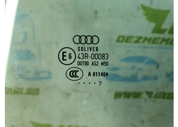 Geam dreapta fata Audi A6 4F/C6 (2004 - 2008) - miniatura 2
