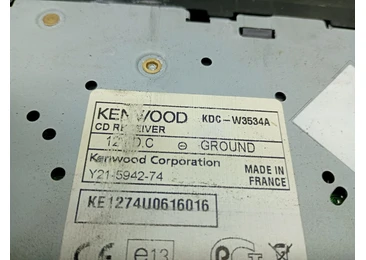 Radio cd KDC-W3534A Volkswagen Golf 4 (1997 - 2006) - miniatura 3