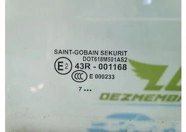 Geam dreapta fata Volkswagen Touareg 1 (7L) (2002 - 2007) - miniatura 2