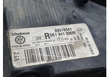 Far dreapta 89319341 Volkswagen Golf 6 (2008 - 2015) - miniatura 3