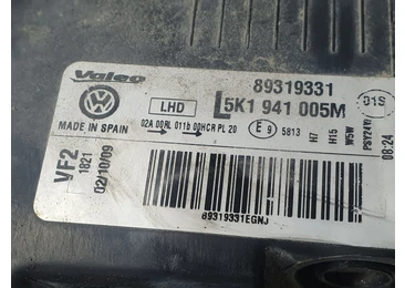 Far stanga 5k1941005M Volkswagen Golf 6 (2008 - 2015) - miniatura 3
