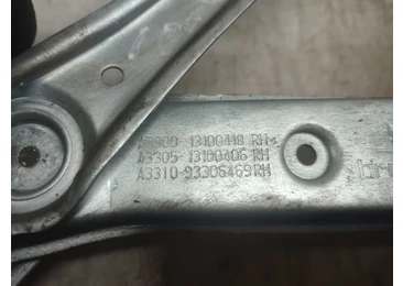 Macara geam dreapta fata A330013100418RH Opel Astra H (2004 - 2007) - miniatura 3