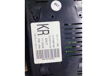 Display bord 13111165 Opel Astra H (2004 - 2007) - miniatura 2