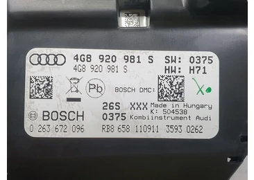 Ceasuri de bord 4g8920981s Audi A6 4G/C7 (2010 - 2014) - miniatura 2