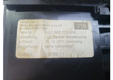 Scrumiera 4g0864131 Audi A6 4G/C7 (2010 - 2014) - miniatura 3