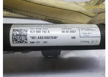 Airbag cortina dreapta 4L0880742a Audi Q7 4L (2005 - 2009) - miniatura 4