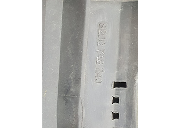 Grila bara fata 8200748240 Dacia Logan 1 (facelift) (2007 - 2012) - miniatura 3