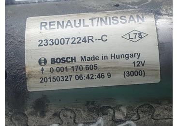 Electromotor 233007224R Nissan Qashqai 2 J11 (2013 - 2020) - miniatura 3