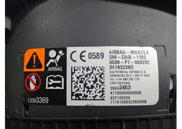 Airbag sofer 34193239D Opel Astra K (2015 - 2020) - miniatura 4