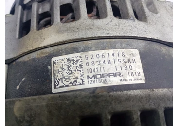 Alternator 52067418 Jeep Compass 2 (2017 - 2021) - miniatura 3