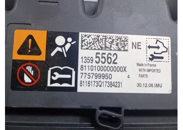 Calculator airbag 13595562 Opel Astra K (2015 - 2020) - miniatura 3