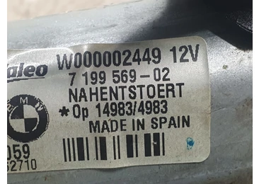 Motoras stergator haion 7199569-02 BMW Seria 1 E87 (2004 - 2007) - miniatura 3