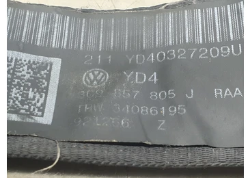 Centura siguranta stanga fata 3c9857805J Volkswagen Passat B6 (2005 - 2010) - miniatura 3