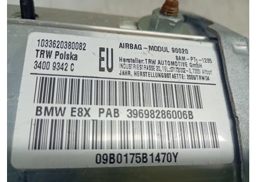Airbag pasager 30375380A BMW Seria 1 E87 (2004 - 2007) - miniatura 3