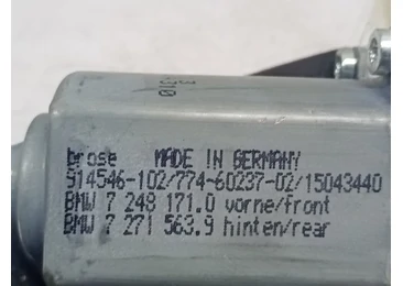 Motoras geam stanga fata 72481710 BMW Seria 5 F11 (2009 - 2013) - miniatura 3