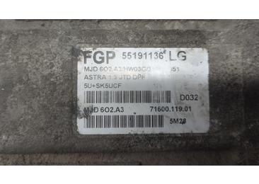Calculator motor ECU 55191136 Opel Astra H (2004 - 2007) - miniatura 2