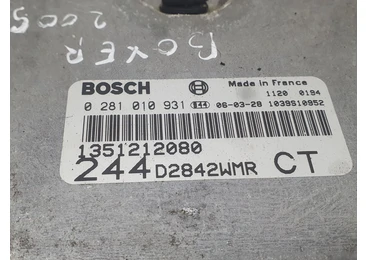 Calculator motor ECU 0281010931 Peugeot Boxer 1 Typ244 (2002 - 2006)