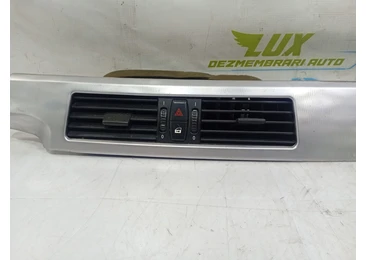 Grila ventilatie bord 51457063142 BMW Seria 5 E60/E61 (2003 - 2007) 2.5 d M57D25O1 M57D25O1