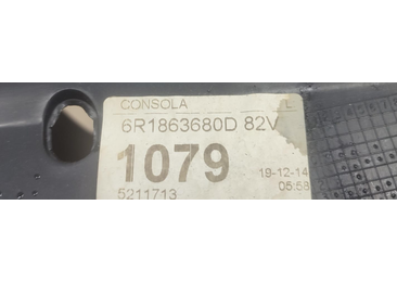 Ornament consola centrala 6R1863680D Volkswagen Polo 5 (6R) (2009 - 2015) - miniatura 2