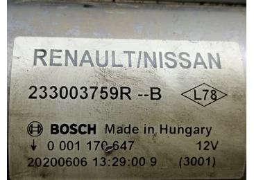 Electromotor 233003759R Renault Megane 4 (2016 - 2020) - miniatura 5